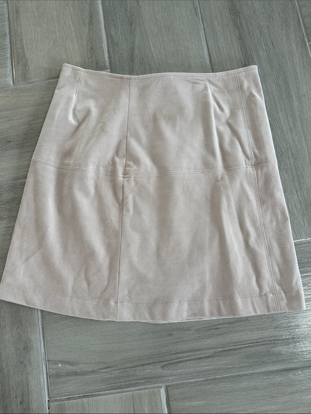 Kenar Light Cream Mini Skirt